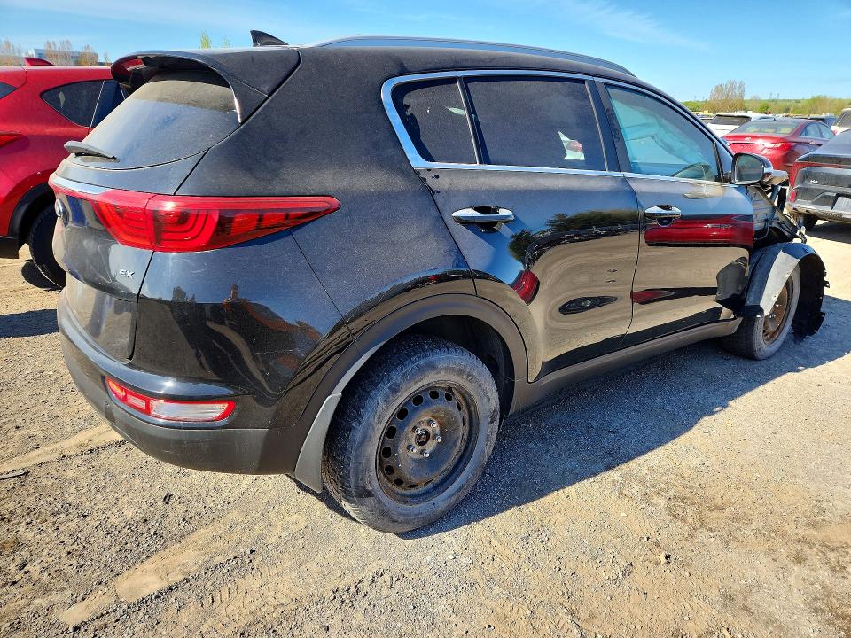 2018 Kia Sportage VIN KNDPNCAC1J7359442 COPART salvage auction — FRONT END, On - Permit Salvage, sold $1,050 on 2026-07-21 (photo 3)