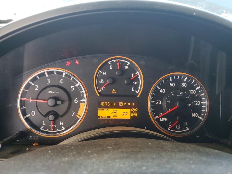2012 Nissan TITAN VIN 1N6AA0EC3CN331437 COPART salvage auction — FRONT END, Ga - Cert Of Title-Salvage, sold $1,050 on 2026-07-09 (photo 9)