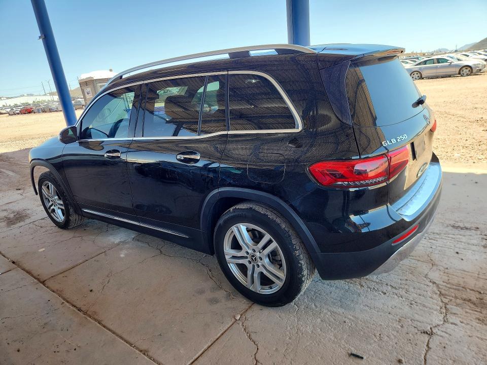 2020 Mercedes-benz Glb VIN WDC4M4HB8LW003582 COPART salvage auction — FRONT END, Az - Cert Of Title - Salvage, sold $8,900 on 2026-07-02 (photo 2)