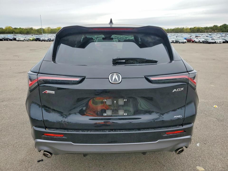 2025 Acura Adx VIN 3HDSA2H52SM715801 COPART salvage auction — FRONT END, Ny - Mv-907A Salvage Certificate, sold $11,100 on 2026-07-13 (photo 6)