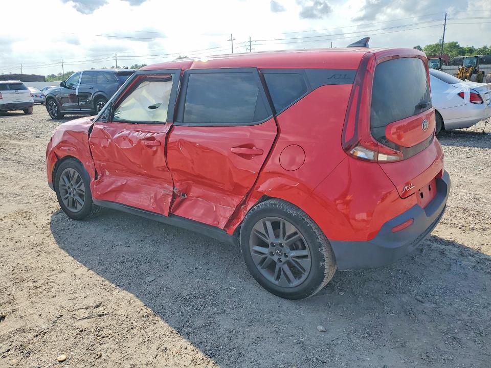 2021 Kia Soul VIN KNDJ23AU2M7145670 COPART salvage auction — SIDE, TX - SALVAGE VEHICLE TITLE (P), sold $725 on 2026-07-23 (photo 2)