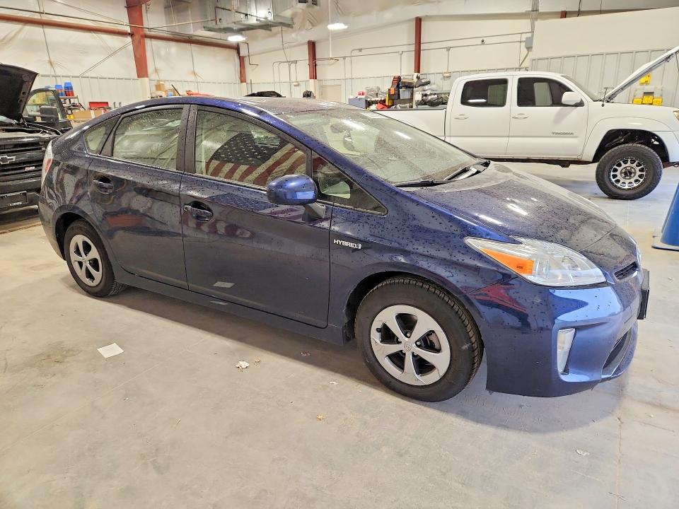2014 Toyota Prius VIN JTDKN3DU6E0389128 COPART salvage auction — HAIL, Wi - Junked Vehicle Bill Of Sale, sold $925 on 2026-07-14 (photo 4)