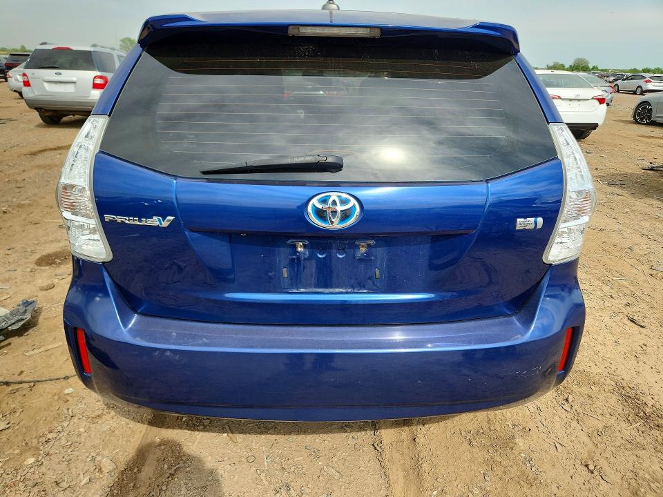 2012 Toyota Prius VIN JTDZN3EUXC3113253 COPART salvage auction — FRONT END, Il - Salvage Certificate, sold $1,100 on 2026-07-09 (photo 6)