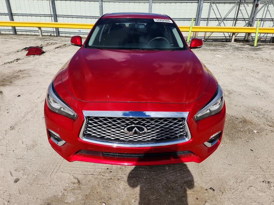 2022 Infiniti VIN JN1EV7BP9NM311231 COPART salvage auction — REAR END, Fl - Cert Of Title Slvg Rebuildable, sold $6,200 on 2026-07-08 (photo 5)
