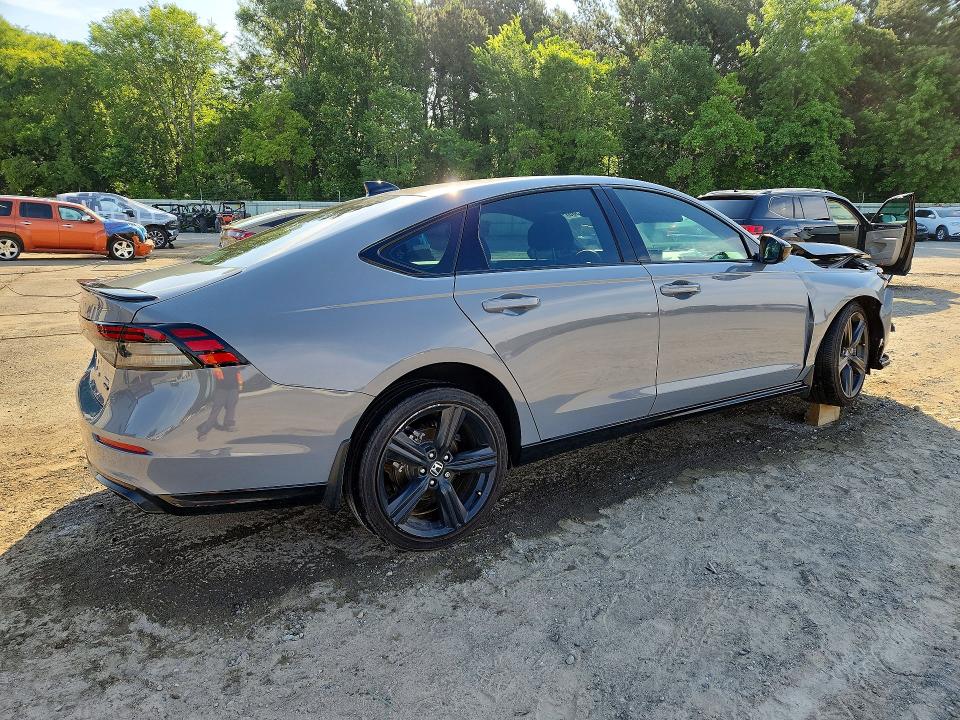 2025 Honda Accord VIN 1HGCY2F70SA020074 COPART salvage auction — FRONT END, La - Cert Of Title-Salvage, sold $10,100 on 2026-07-09 (photo 3)