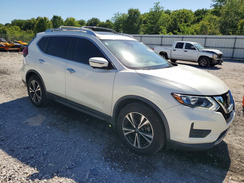 2019 Nissan Rogue VIN JN8AT2MT1KW254817 COPART salvage auction — HAIL, Ar - Cert Of Title-Salvage, sold $6,600 on 2026-07-20 (photo 4)