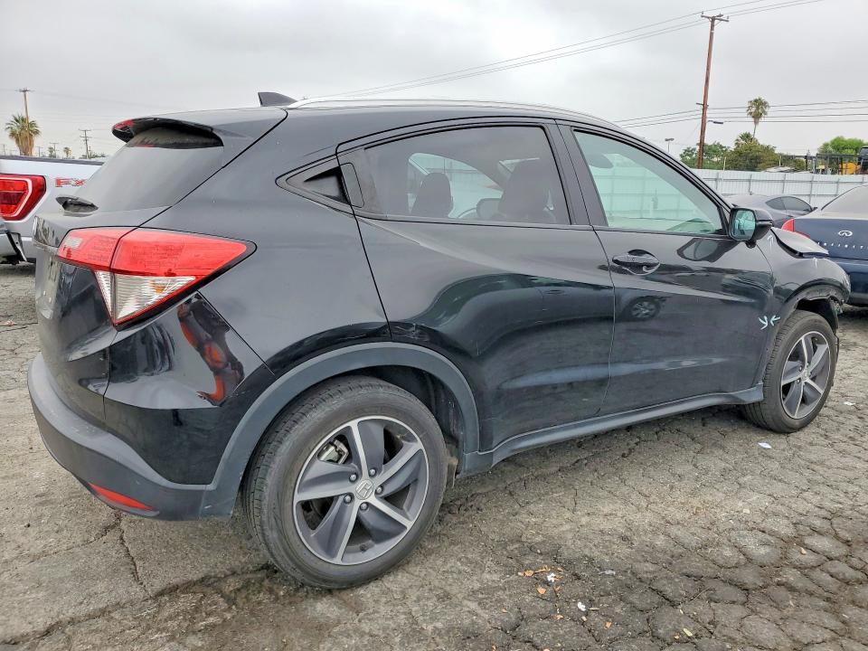 2022 Honda Hr-v VIN 3CZRU5H50NM736945 COPART salvage auction — FRONT END, Ca - Salvage Certificate, sold $4,800 on 2026-07-09 (photo 3)