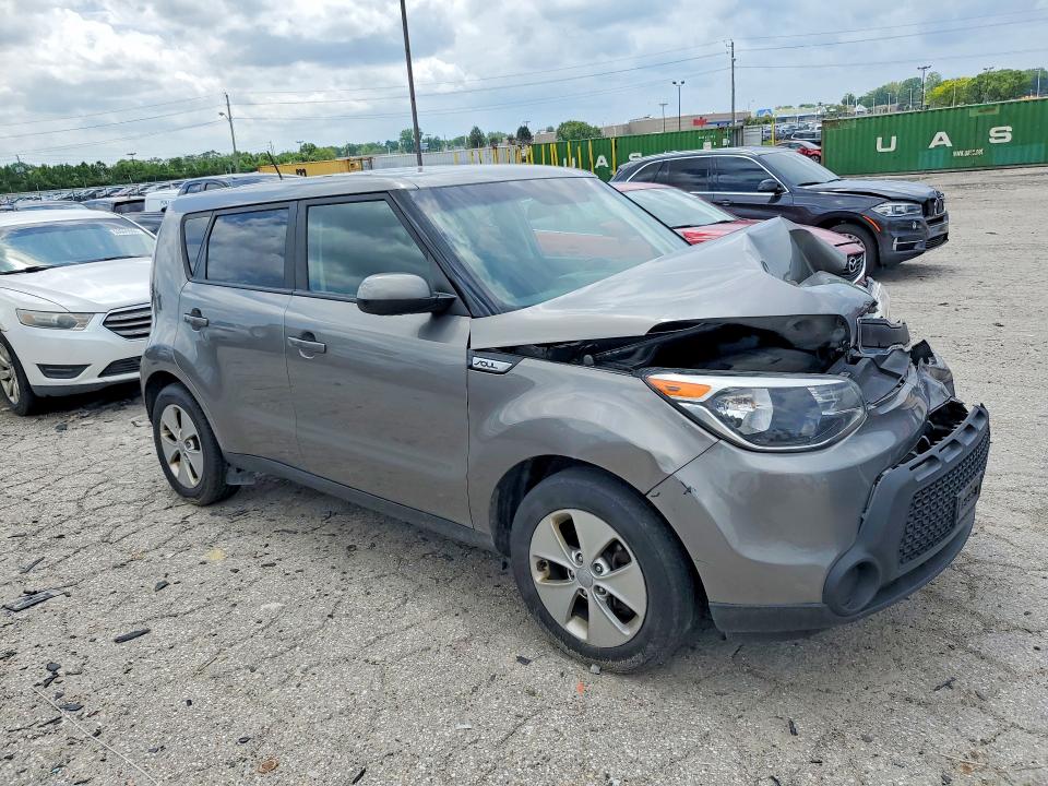 2016 Kia VIN KNDJN2A20G7351736 COPART salvage auction — FRONT END, In - Cert Of Title-Salvage Title, sold $225 on 2026-07-21 (photo 4)
