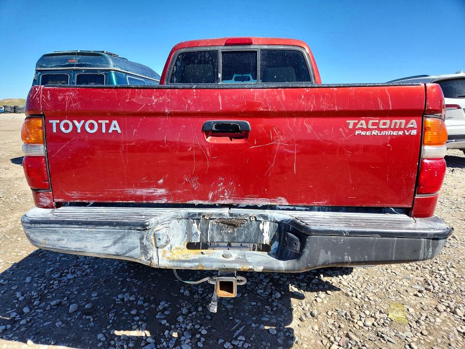 2001 Toyota Tacoma VIN 5TEGN92N41Z781166 COPART salvage auction — FRONT END, Ut - Salvage Certificate, sold $2,500 on 2026-07-14 (photo 6)