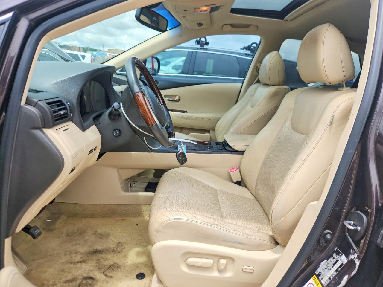 2013 Lexus RX 450h VIN JTJZB1BA5D2006588 COPART salvage auction — Hail, TX - CERTIFICATE OF TITLE, sold $3,400 on 2026-07-02 (photo 7)