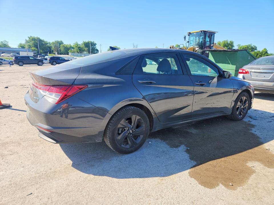 2023 Hyundai Elantra VIN KMHLM4AJ5PU089028 COPART salvage auction — HAIL, Mo - Certificate Of Title, sold $9,900 on 2026-07-14 (photo 3)