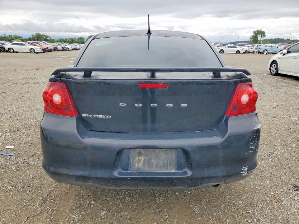 2013 Dodge Avenger VIN 1C3CDZAB8DN645398 COPART salvage auction — MECHANICAL, Ca - Dis/Dlr/Exp Only Clean Title, sold $50 on 2026-07-10 (photo 6)