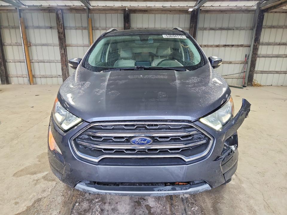 2021 Ford Ecosport VIN MAJ6S3KL2MC403291 COPART salvage auction — FRONT END, Tn - Salvage Certificate, sold $175 on 2026-07-21 (photo 5)