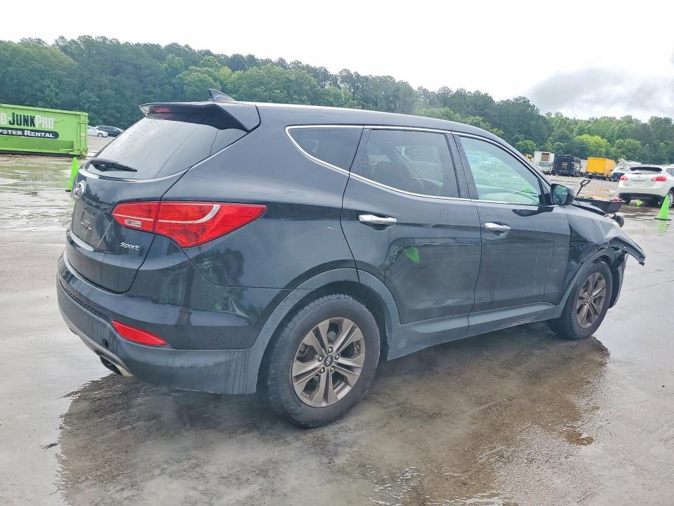 2016 Hyundai Santa fe VIN 5XYZT3LB2GG367919 COPART salvage auction — FRONT END, Ms - Cert Of Title-Salvaged, sold $1,750 on 2026-07-31 (photo 3)
