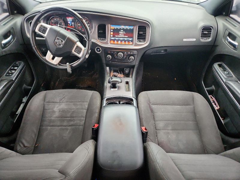 2013 Dodge Charger VIN 2C3CDXHG3DH713959 COPART salvage auction — FRONT END, Tx - Salvage Vehicle Title, sold $800 on 2026-07-03 (photo 8)