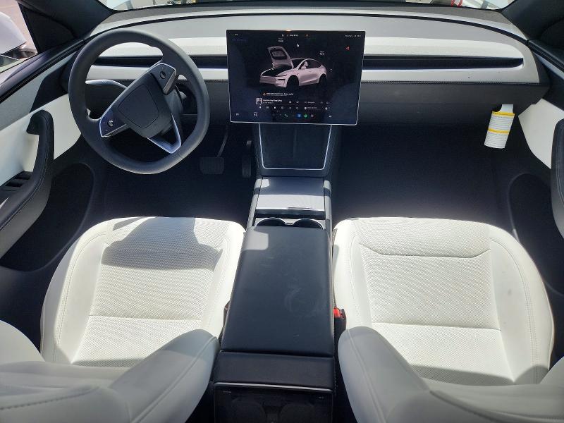 2026 Tesla Model y VIN 7SAYGDED2TF585321 COPART salvage auction — FRONT END, Ca - Salvage Certificate, sold $19,100 on 2026-07-13 (photo 8)