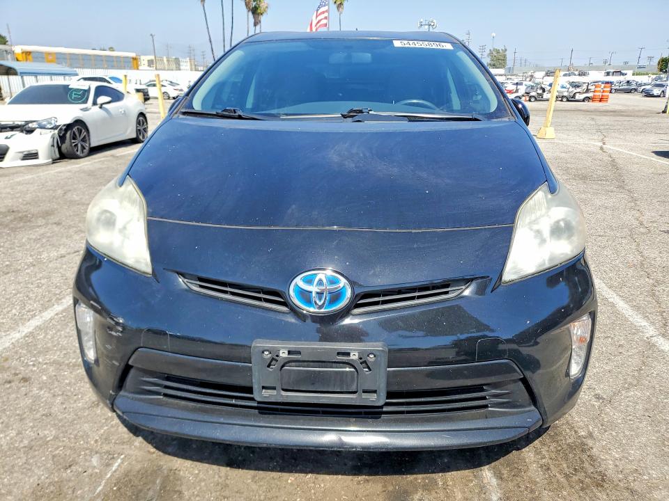 2012 Toyota Prius VIN JTDKN3DU6C1516256 COPART salvage auction — REAR END, Ca - Salvage Certificate, sold $900 on 2026-07-28 (photo 5)
