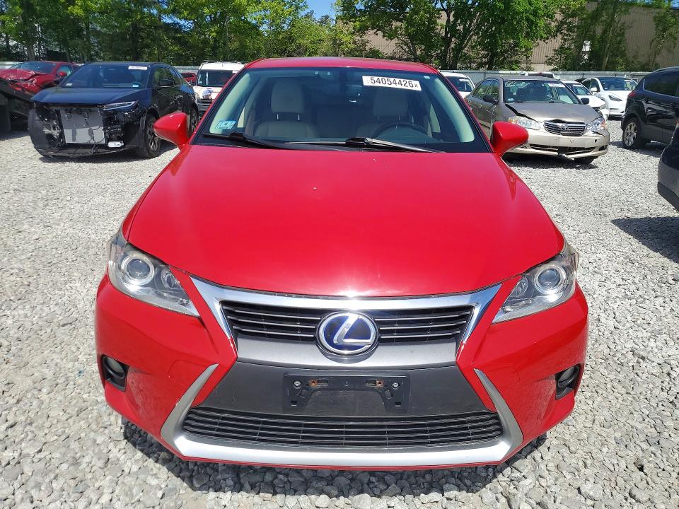 2014 Lexus Ct VIN JTHKD5BH7E2191004 COPART salvage auction — REAR END, Ma - Cert Of Title-Reconstrctd Coll, sold $2,700 on 2026-07-16 (photo 5)