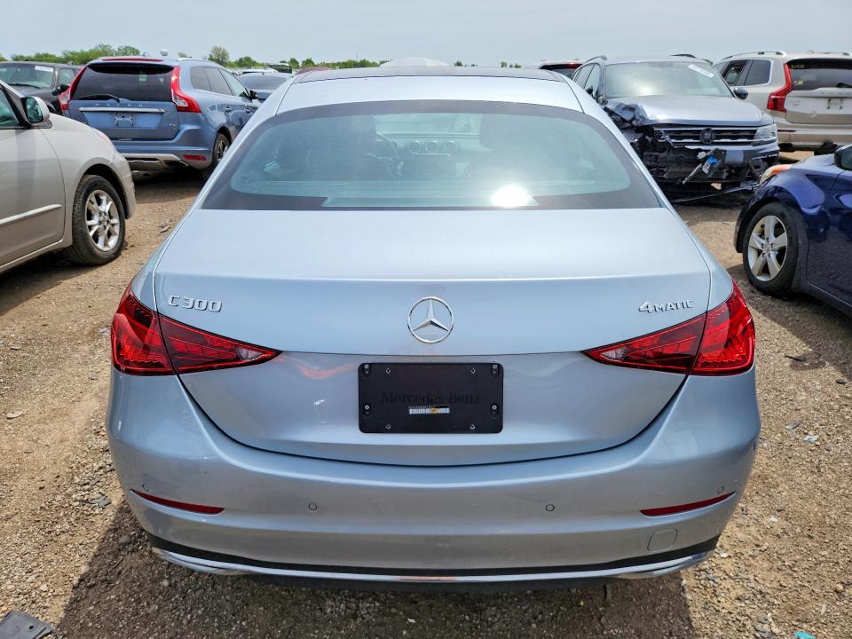2024 Mercedes-benz C-klasse VIN W1KAF4HB9RR188127 COPART salvage auction — FRONT END, Il - Salvage Certificate, sold $14,900 on 2026-07-30 (photo 6)
