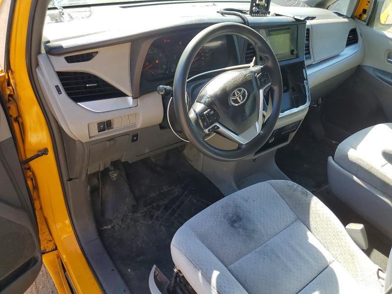 2016 Toyota Sienna VIN 5TDKK3DC4GS764014 COPART salvage auction — FRONT END, Ny - Certificate Of Title, sold $1,050 on 2026-07-28 (photo 8)