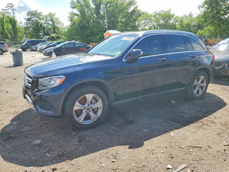 2018 Mercedes-benz Glc VIN WDC0G4KB9JF436405 COPART salvage auction — MINOR DENT/SCRATCHES, MD - CERT OF SALVAGE > 75% DAMAGE, sold $6,200 on 2026-07-30 (photo 1)