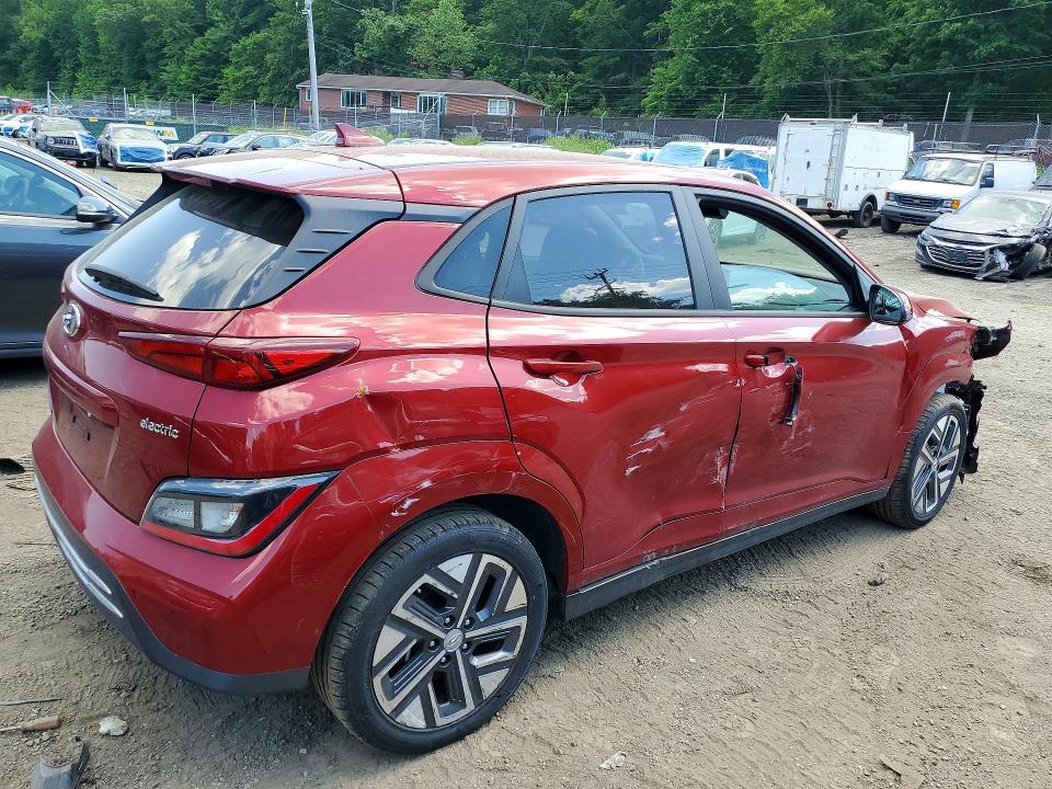 2023 Hyundai Kona VIN KM8K23AG6PU191700 COPART salvage auction — FRONT END, Fl - Certificate Of Destruction, sold $5,300 on 2026-07-02 (photo 3)