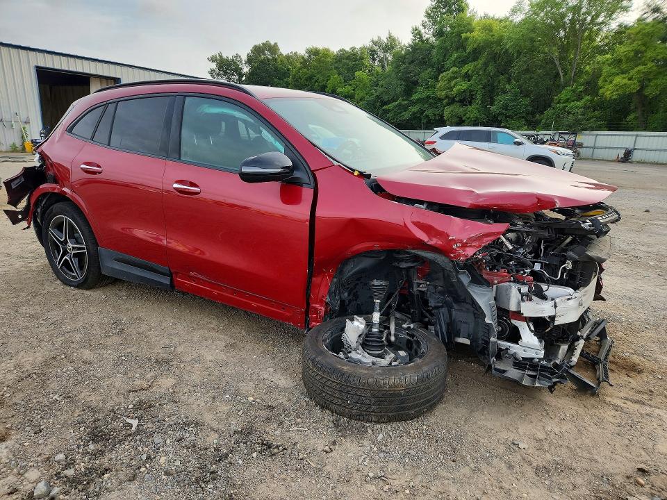2025 Mercedes-benz Gla-klasse VIN W1N4N4GB4SJ673378 COPART salvage auction — FRONT END, La - Cert Of Title-Salvage, sold $6,500 on 2026-07-09 (photo 4)