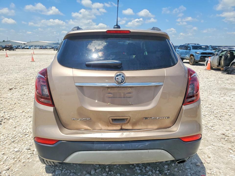 2018 Buick Encore VIN KL4CJASB4JB718780 COPART salvage auction — REAR END, Tx - Salvage Vehicle Title, sold $2,100 on 2026-07-30 (photo 6)
