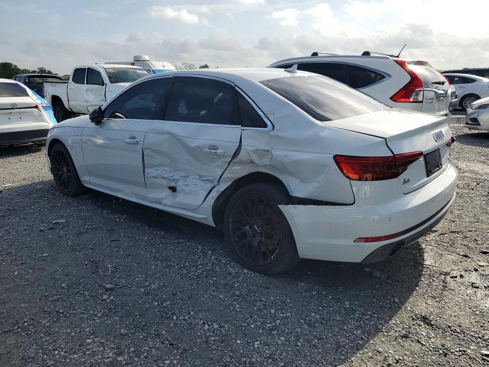 2017 Audi A4 VIN WAUENAF45HN055160 COPART salvage auction — SIDE, Fl - Cert Of Title Slvg Rebuildable, sold $3,050 on 2026-07-14 (photo 2)