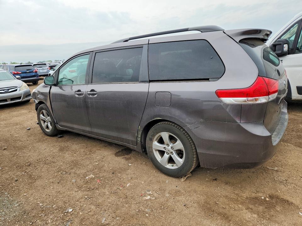 2012 Toyota VIN 5TDKK3DC0CS193101 COPART salvage auction — FRONT END, Il - Salvage Certificate, sold $1,950 on 2026-07-02 (photo 2)