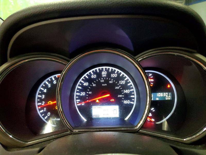 2014 Nissan Murano VIN JN8AZ1FY7EW300978 COPART salvage auction — FRONT END, Fl - Certificate Of Title, sold $3,550 on 2026-07-10 (photo 9)