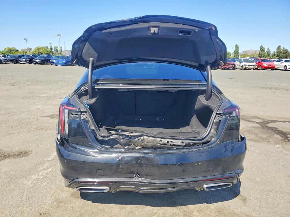 2020 Cadillac Ct5 VIN 1G6DP5RK7L0129424 COPART salvage auction — REAR END, Ca - Salvage Certificate, sold $7,500 on 2026-07-06 (photo 6)
