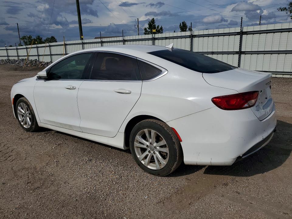 2016 Chrysler 200 VIN 1C3CCCAB1GN112085 COPART salvage auction — MECHANICAL, Al - Cert Of Title-Salvage Title, sold $1,275 on 2026-07-02 (photo 2)