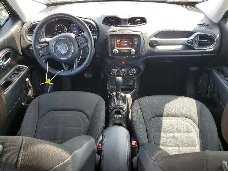 2017 Jeep Renegade VIN ZACCJABB3HPG46783 COPART salvage auction — FRONT END, CA - SALVAGE CERTIFICATE, sold $1,550 on 2026-07-28 (photo 8)