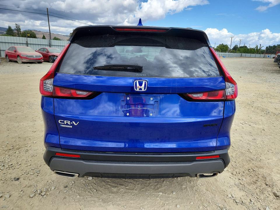 2023 Honda Cr-v VIN 7FARS6H54PE020109 COPART salvage auction — FRONT END, Ca - Salvage Certificate, sold $10,300 on 2026-07-21 (photo 6)