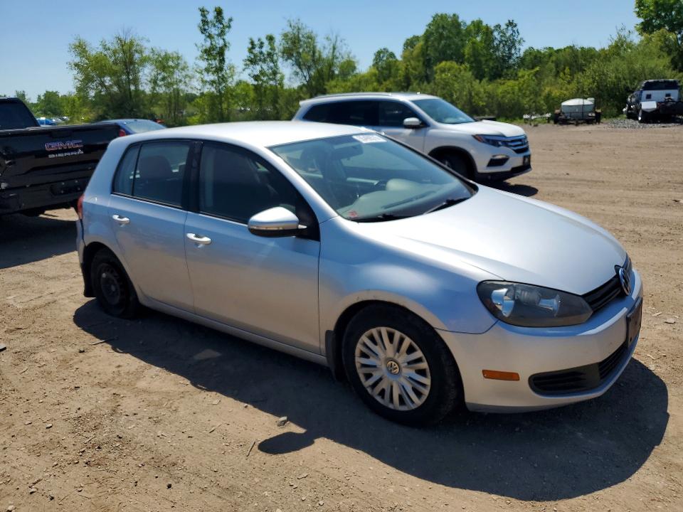 2014 Volkswagen Golf VIN WVWDB7AJ5EW011818 COPART salvage auction — REAR END, Oh - Cert Of Title-Salvage, sold $650 on 2026-07-09 (photo 4)
