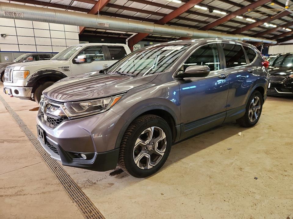 2018 Honda Cr-v VIN 7FARW2H54JE003637 COPART salvage auction — REAR END, Ct - Certificate Of Title (P), sold $7,400 on 2026-07-30 (photo 1)