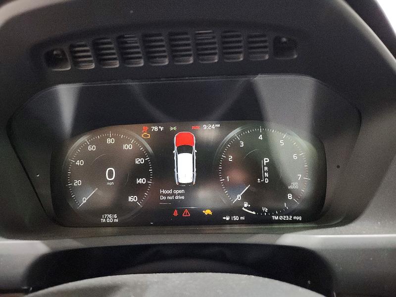 2016 Volvo Xc90 VIN YV4A22PK1G1000799 COPART salvage auction — FRONT END, Nh - Cert Of Title-Salvage, sold $2,800 on 2026-07-28 (photo 9)