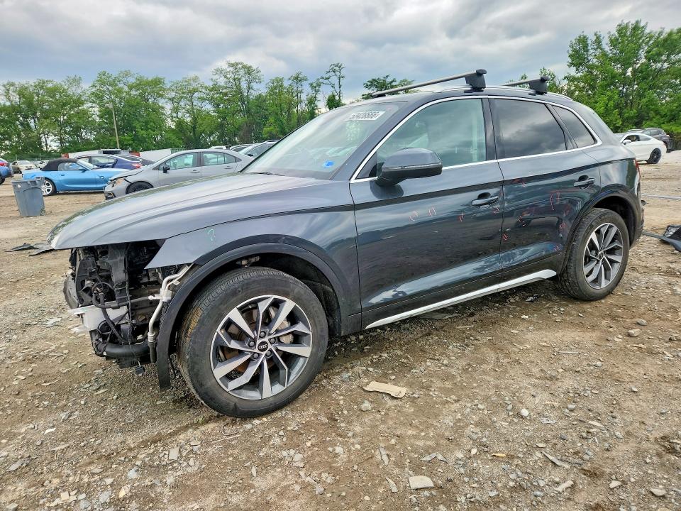 2021 Audi VIN WA1AAAFYXM2003772 COPART salvage auction — FRONT END, Id - Salvage Certificate Of Title, sold $2,900 on 2026-07-28 (photo 1)