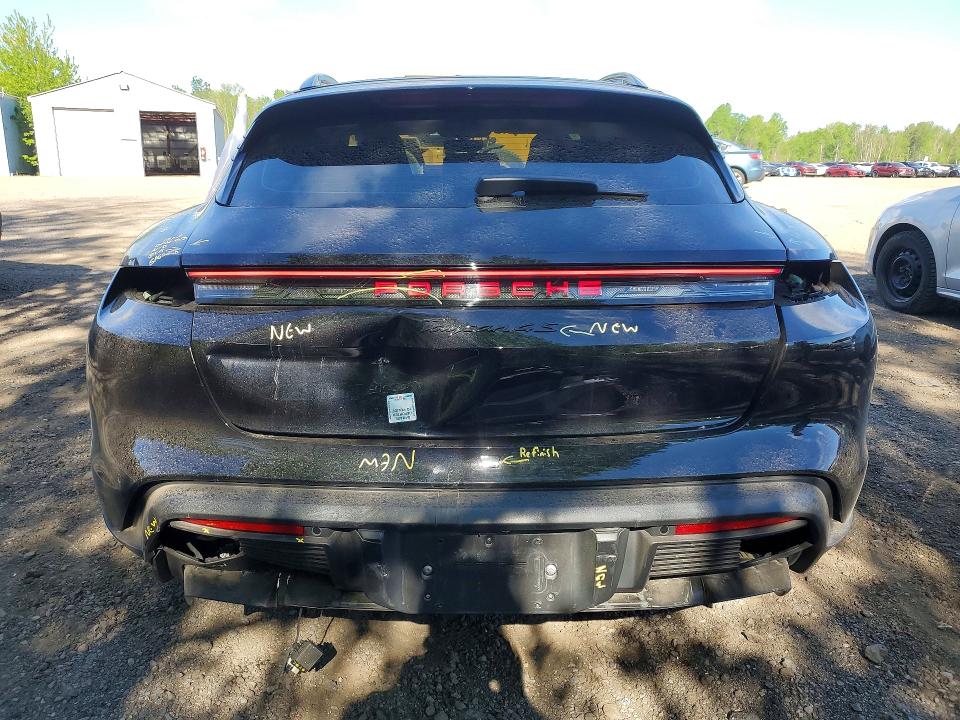 2025 Porsche Taycan VIN WP0BB2Y19SSA73129 COPART salvage auction — REAR END, On - Permit No Brand - Unfit, sold $30,000 on 2026-07-21 (photo 6)