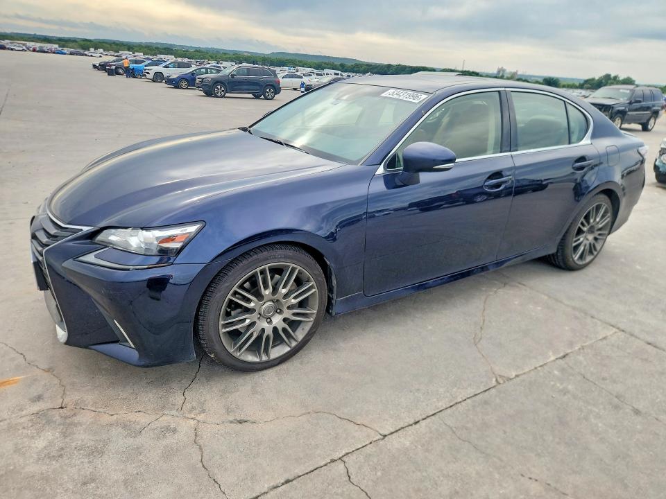 2018 Lexus Gs VIN JTHBA1BL6JA007919 COPART salvage auction — HAIL, Tx - Certificate Of Title, sold $1,200 on 2026-07-23 (photo 1)