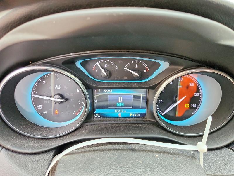 2017 Buick Envision VIN LRBFXDSA3HD221260 COPART salvage auction — FRONT END, Wv - Salvage Certificate, sold $500 on 2026-07-08 (photo 9)