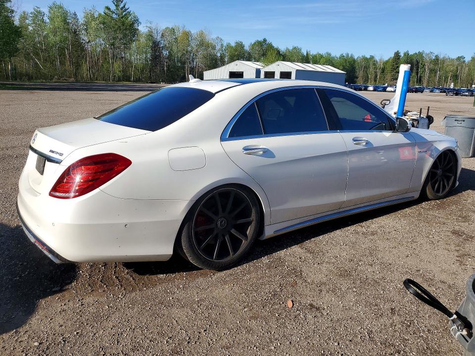 2015 Mercedes-benz S-klasse VIN WDDUG7JB6FA201478 COPART salvage auction — FRONT END, On - Permit Salvage, sold $21,150 on 2026-07-02 (photo 3)