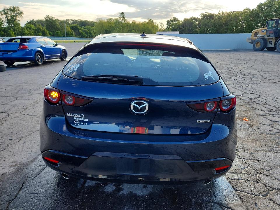 2019 Mazda VIN JM1BPAMM9K1117080 COPART salvage auction — HAIL, Mo - Salvage Certificate Of Title, sold $5,400 on 2026-07-08 (photo 6)