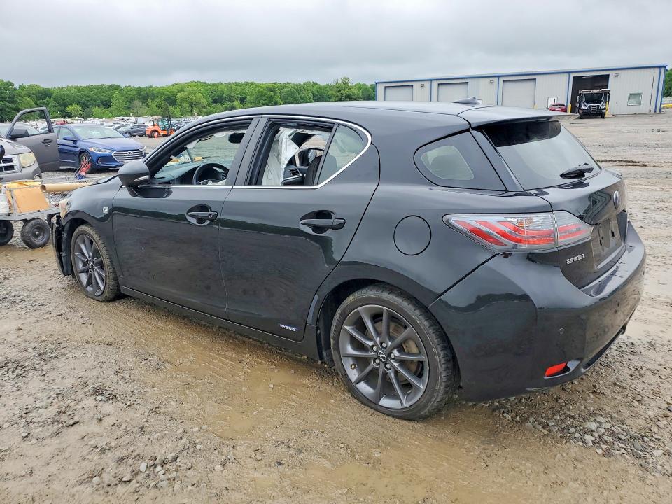 2013 Lexus Ct VIN JTHKD5BH4D2157570 COPART salvage auction — FRONT END, Ar - Cert Of Title-Parts Only, sold $2,800 on 2026-07-13 (photo 2)