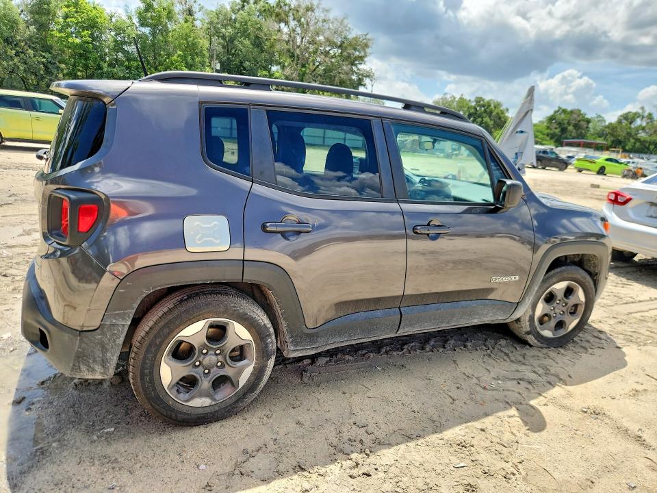 2017 Jeep Renegade VIN ZACCJAAB7HPF50205 COPART salvage auction — MECHANICAL, Fl - Certificate Of Title, sold $575 on 2026-07-02 (photo 3)