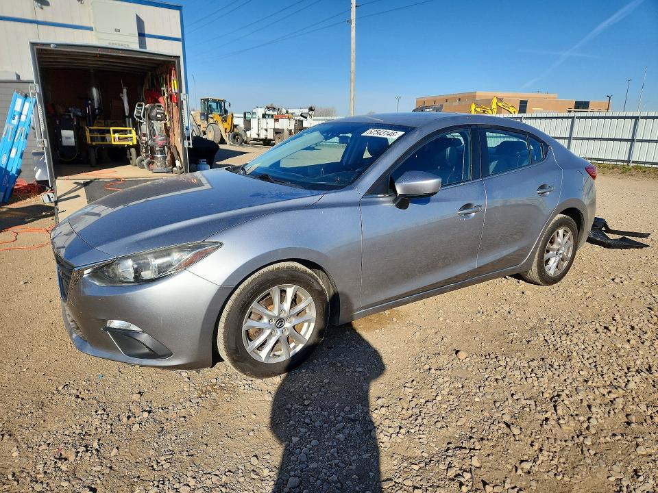 2014 Mazda 3 VIN JM1BM1W72E1158445 COPART salvage auction — REAR END, Mn - Parts Vehicle Bill Of Sale, sold $1,150 on 2026-07-20 (photo 1)
