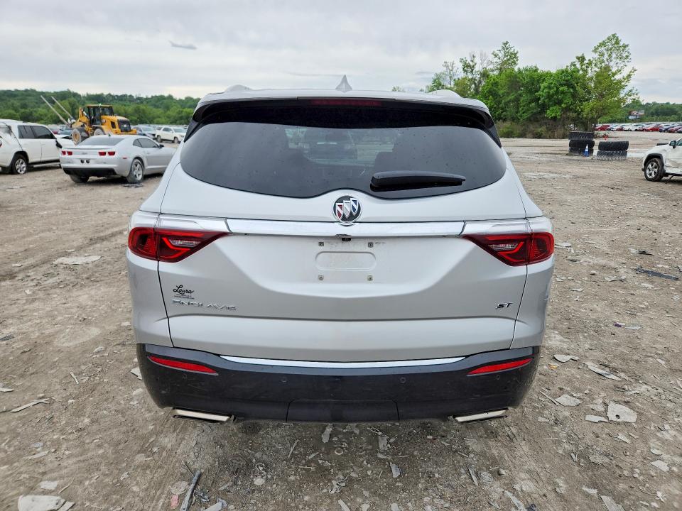 2022 Buick Enclave VIN 5GAERBKW4NJ133680 COPART salvage auction — UNDERCARRIAGE, Il - Salvage Certificate, sold $8,100 on 2026-07-27 (photo 6)