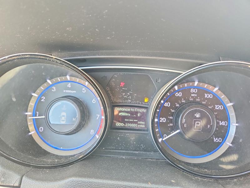 2013 Hyundai Sonata VIN 5NPEB4ACXDH693393 COPART salvage auction — REAR END, Fl - Cert Of Title Slvg Rebuildable, sold $750 on 2026-07-08 (photo 9)