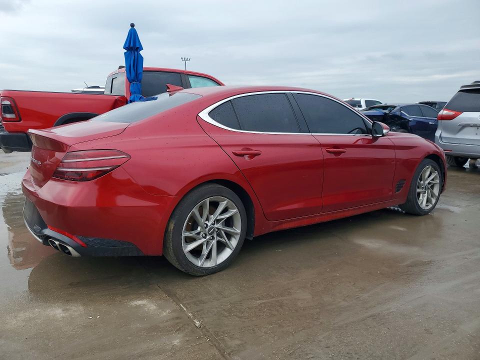 2022 Genesis VIN KMTG34TA5NU095187 COPART salvage auction — UNDERCARRIAGE, Ok - Cert Of Title-Salvage, sold $8,000 on 2026-07-16 (photo 3)